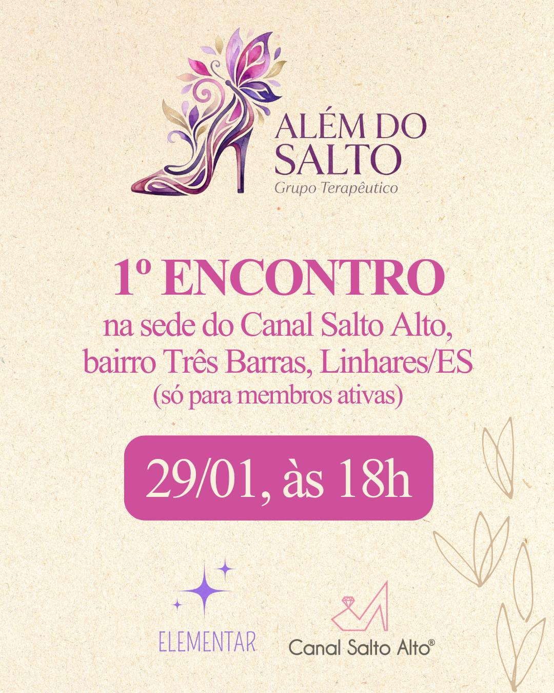 Canal Salto Alto cria grupo terapêutico para empreendedoras